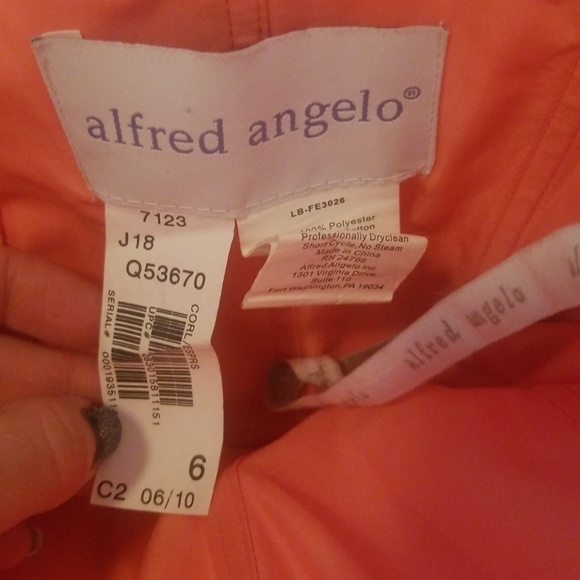 Alfred Anfelo Coral dress - Picture 2 of 5